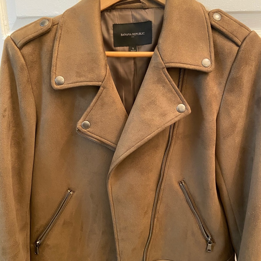 Banana republic suede jacket
